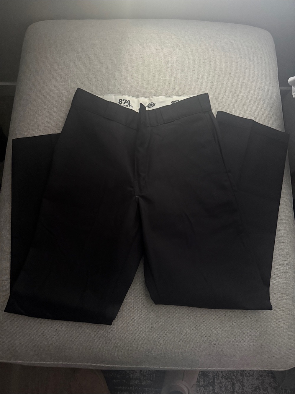 Dickies 874 Straight Leg Pants in Black